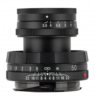 Voigtlander objektyvas Voigtlander APO Lanthar I 50 mm f/3,5, skirtas Leica M – juodas