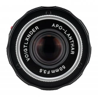 Voigtlander objektyvas Voigtlander APO Lanthar I 50 mm f/3,5, skirtas Leica M – sidabrinis