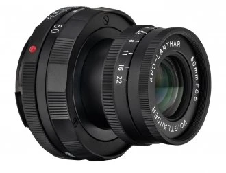 Voigtlander objektyvas Voigtlander APO Lanthar I 50 mm f/3,5, skirtas Leica M – juodas