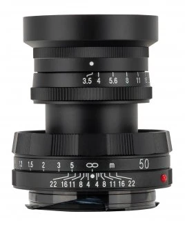 Voigtlander objektyvas Voigtlander APO Lanthar I 50 mm f/3,5, skirtas Leica M – juodas