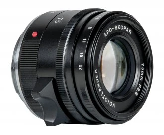 Voigtlander objektyvas Voigtlander APO Skopar 75 mm f/2,8, skirtas Leica M – juodas