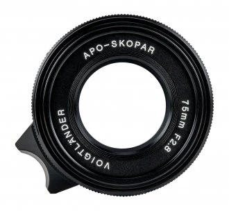Voigtlander objektyvas Voigtlander APO Skopar 75 mm f/2,8, skirtas Leica M – juodas