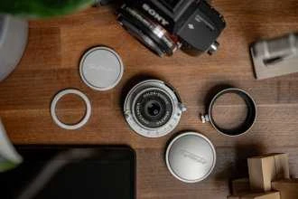 Voigtlander objektyvas Voigtlander Color Skopar 35 mm f/3,5, skirtas Leica M – sidabrinis