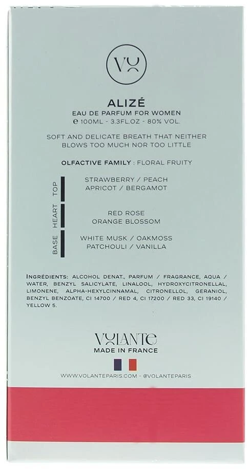 Volante Volante, Alize, Eau De Parfum, For Women, 100 ml For Women