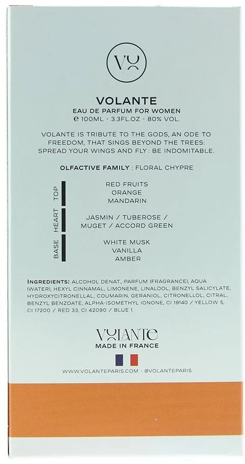 Volante Volante, Volante, Eau De Parfum, For Women, 100 ml For Women