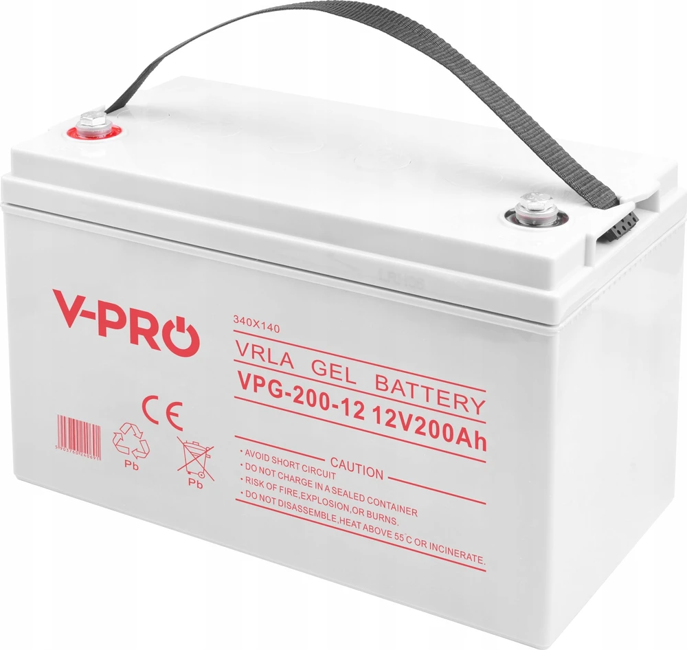Gel V-PRO akumuliatorius 12V