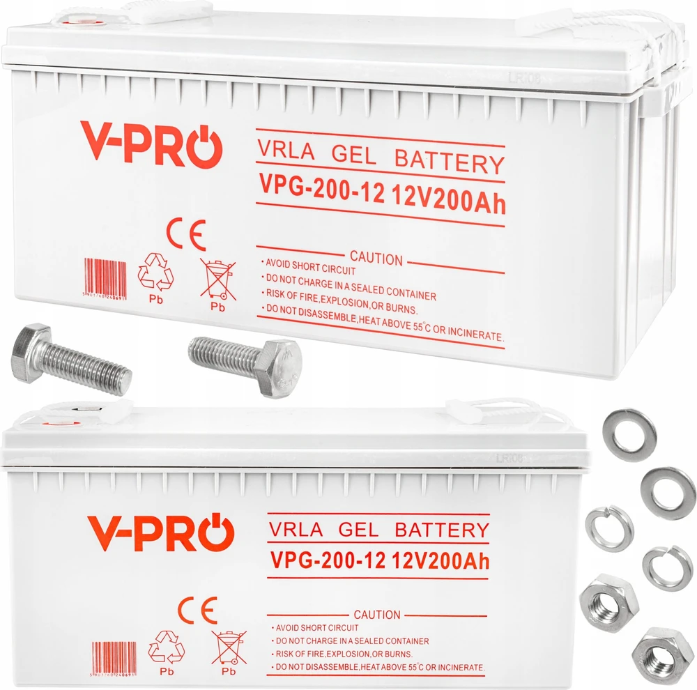 Akumuliatorius Volt Polska Gel VPRO Solar 12V 220Ah