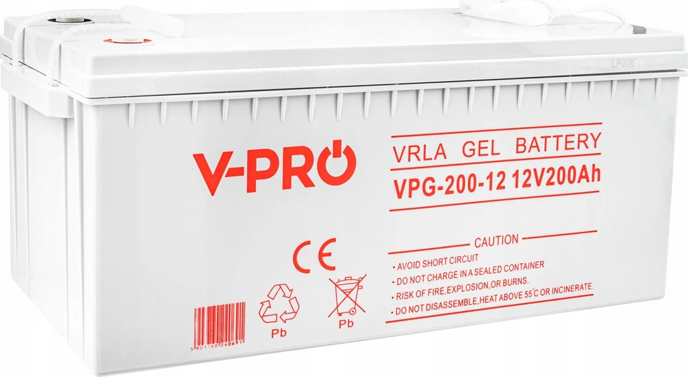 Akumuliatorius Volt Polska Gel VPRO Solar 12V 220Ah