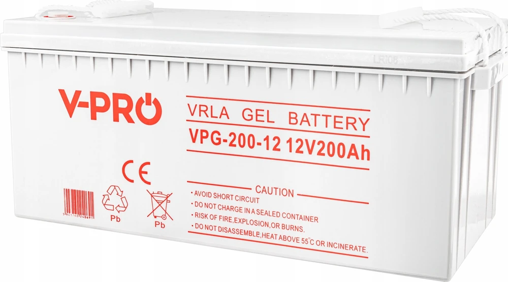 Akumuliatorius Volt Polska Gel VPRO Solar 12V 220Ah