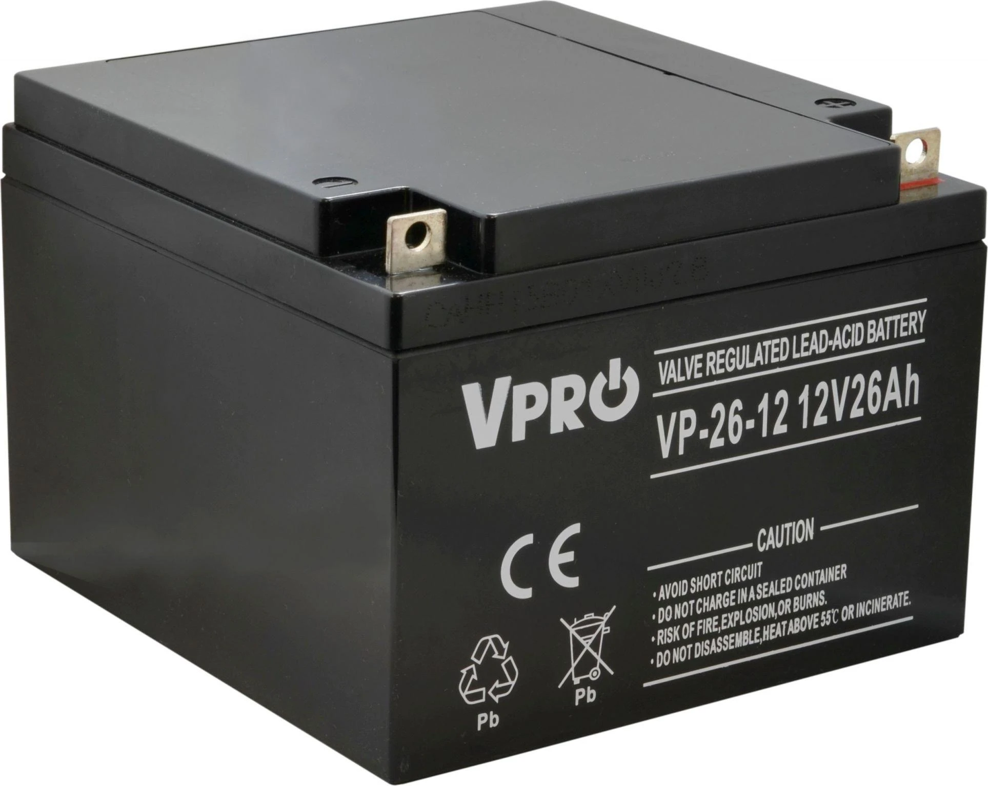 Volt AKUMULIATORIUS 12V/26AH-VPRO