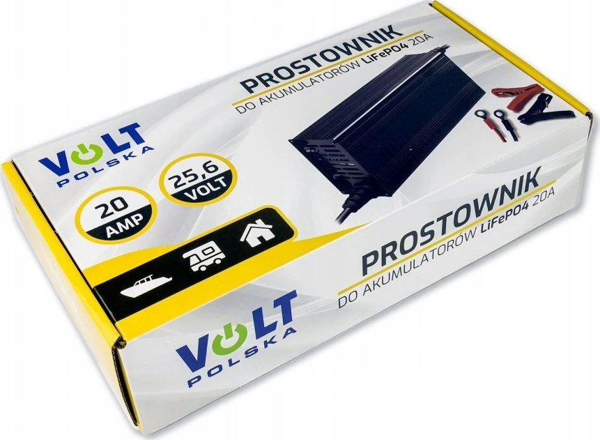Volt Baterijų įkroviklis 24V LiFePO4 20A akumuliatoriams