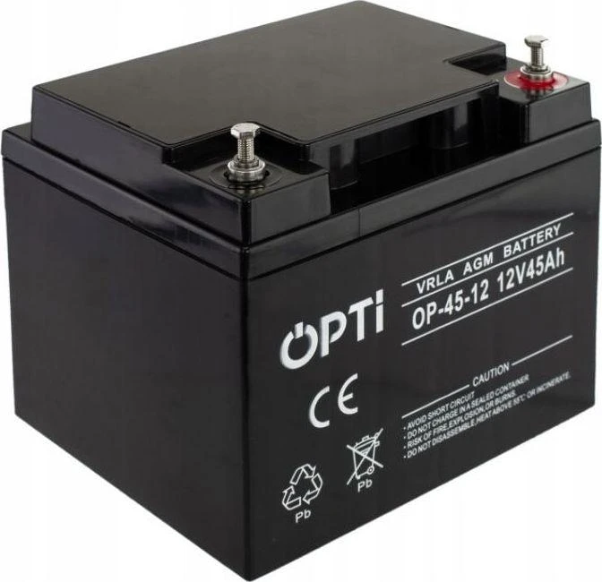 Volt Naudotas OPTI 12V/45Ah akumuliatorius (Atnaujinta)
