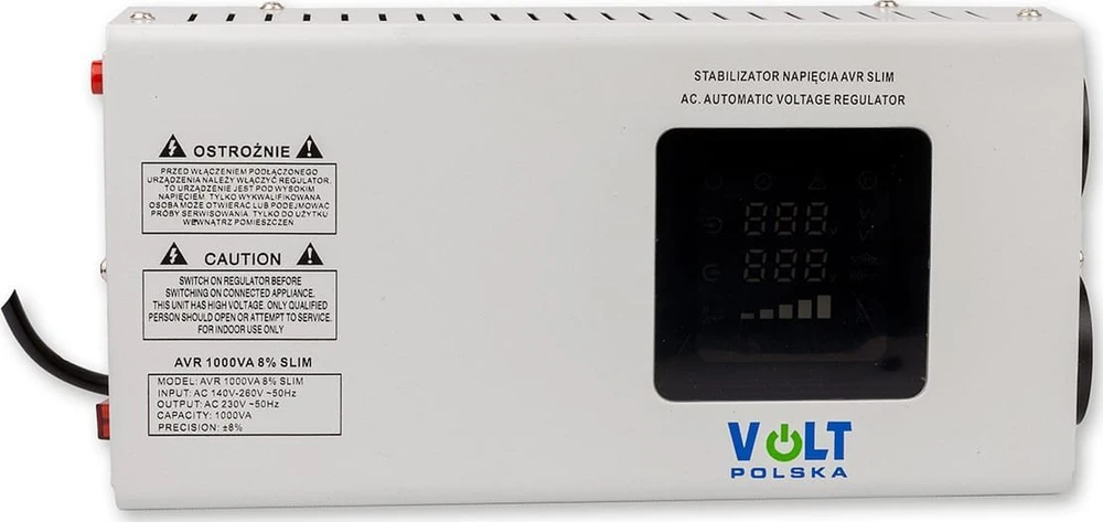 Volt Polska AVR 1000VA Plonas įtampos stabilizatorius