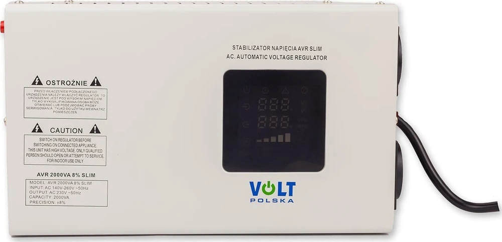 Volt Polska AVR 2000VA Plonas įtampos stabilizatorius