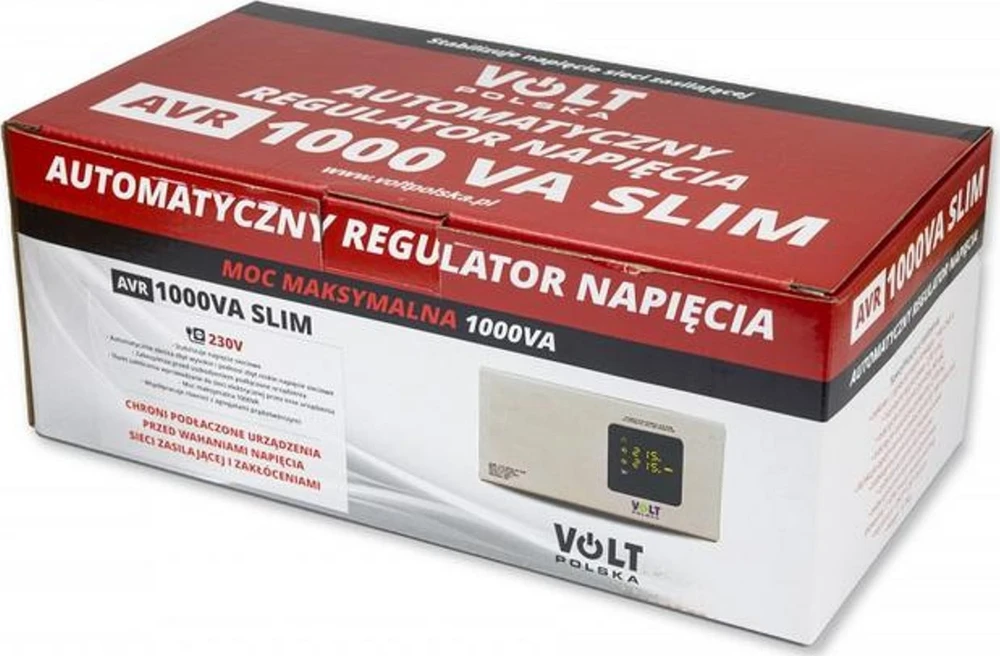 Volt Polska AVR 1000VA Plonas įtampos stabilizatorius