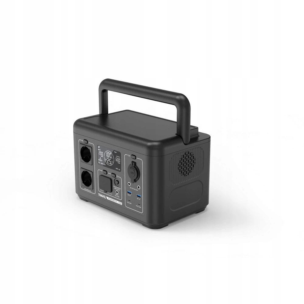 Carruzzo Nešiojama „Volt Polska TRAVEL POWERBOX 1200“ (600 W) 512 Wh įkrovos stotelė