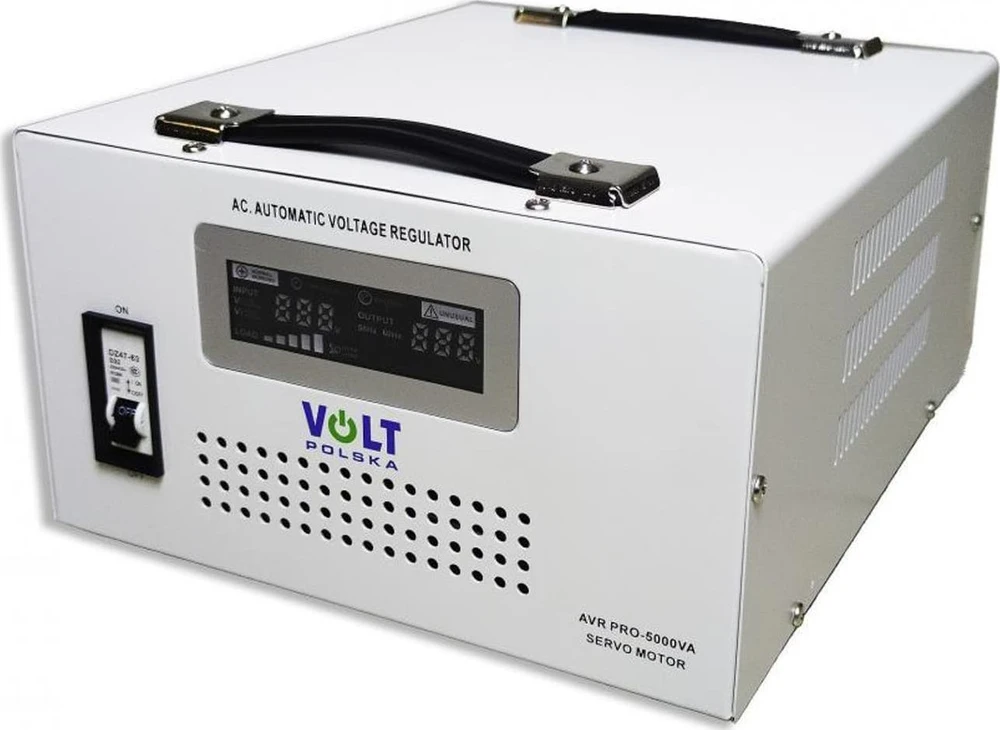 Volt Polska AVR Pro 5000VA 3% Servo įtampos stabilizatorius