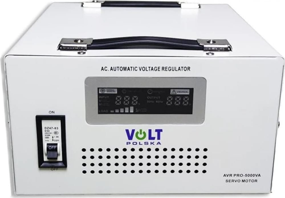 Volt Polska AVR Pro 5000VA 3% Servo įtampos stabilizatorius
