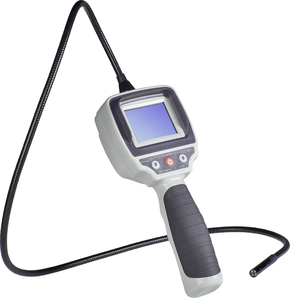 Voltcraft Inspekcinė kamera BS-25HR, Zondo skersmuo 8 mm, Zondo ilgis 88 cm 1086332