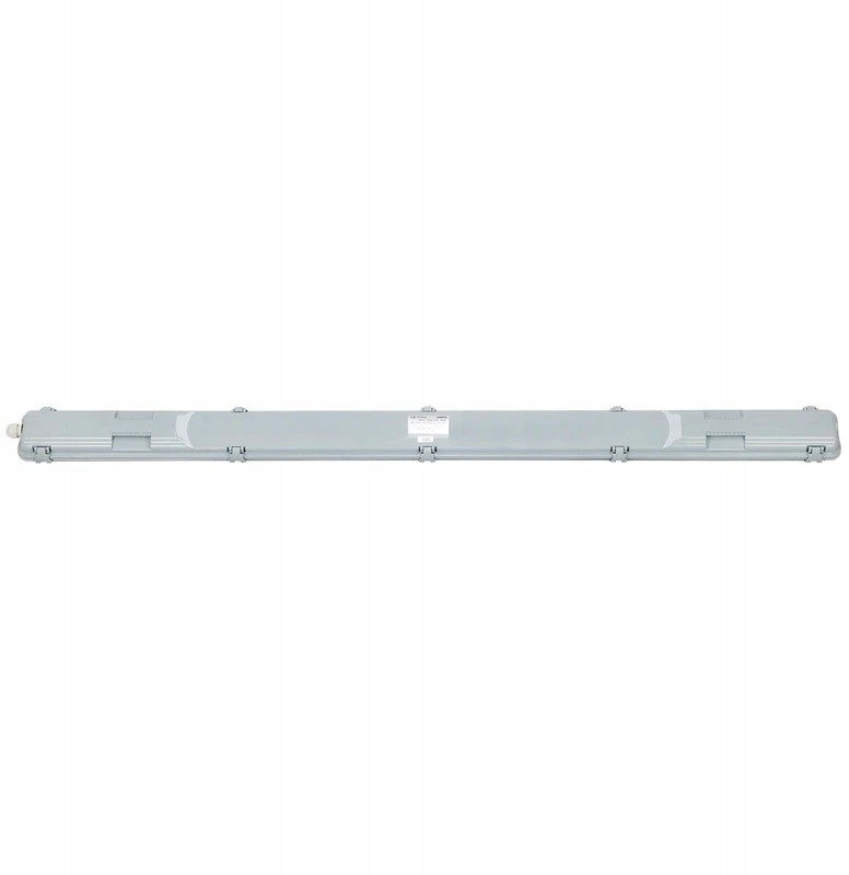 Led Line Lite Hermetinis šviestuvas VANTO 2xT8 IP65 120cm pilkas ABS/PS su reflektorium