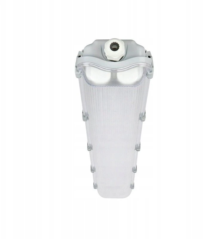 Led Line Lite Hermetinis šviestuvas VANTO 2xT8 IP65 120cm pilkas ABS/PS su reflektorium