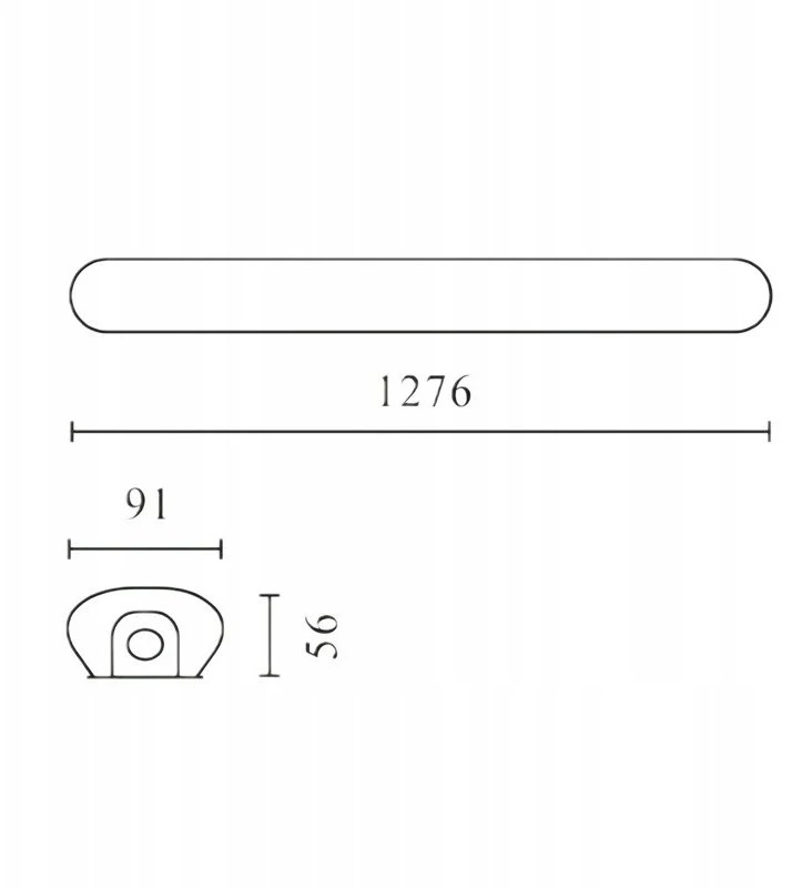 Led Line Lite Hermetinis šviestuvas VANTO 2xT8 IP65 120cm pilkas ABS/PS su reflektorium