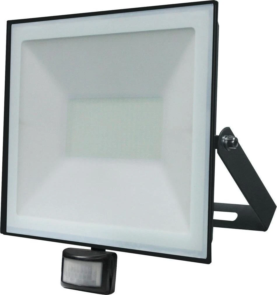 VOLTENO PRIEKINIS ŽIBINTAS Juodas LED 100W MOVEMENT