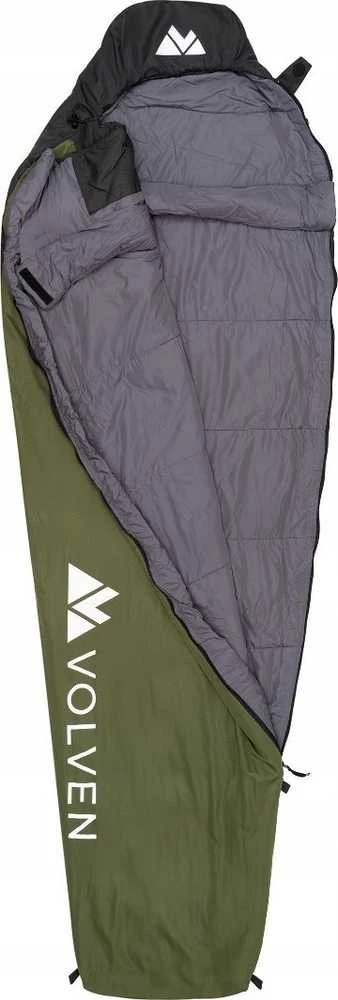 Volven superlengvas miegmaišis iii-olive-left