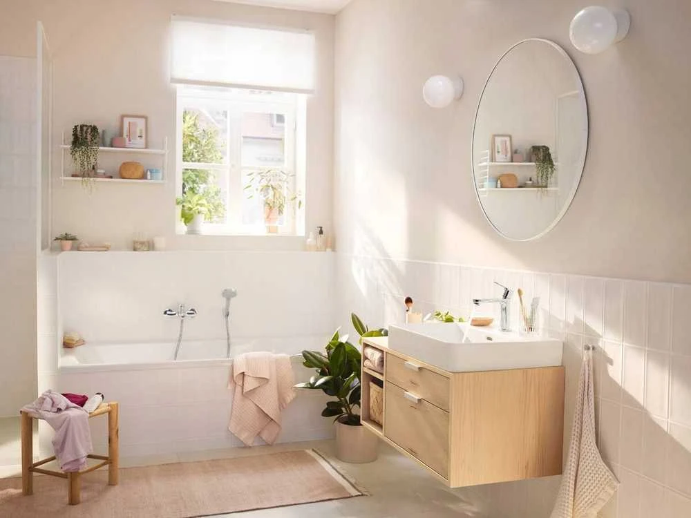 Hansgrohe Rebris S vonios maišytuvas, chromas