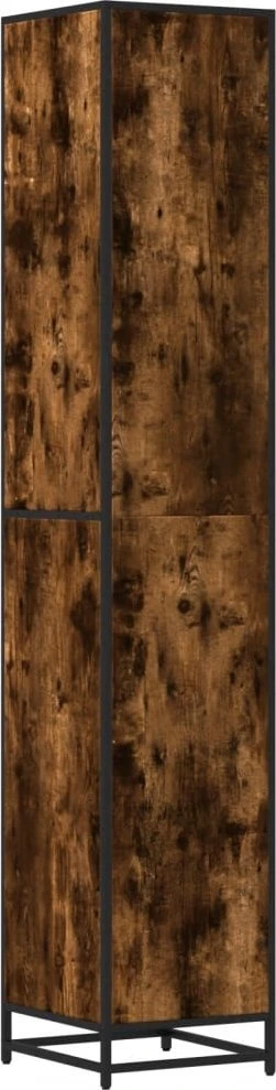 Vonios spintelė, dūminio ąžuolo, 35x37,5x188,5cm, mediena