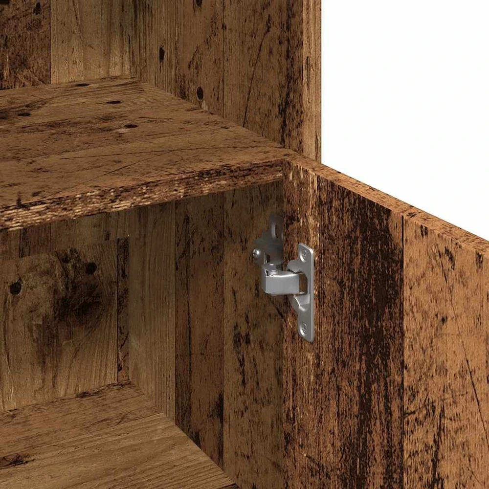 Vonios spintelė Old Wood 30x30x95 cm Engineered Wood