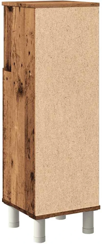 Vonios spintelė Old Wood 30x30x95 cm Engineered Wood
