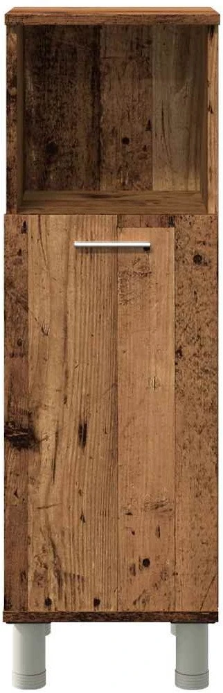 Vonios spintelė Old Wood 30x30x95 cm Engineered Wood