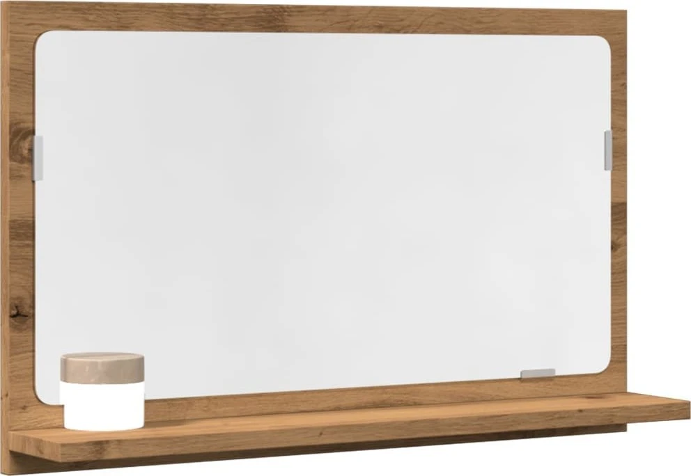 Veidrodinė vonios spintelė, artisano, 60x11x37cm, mediena