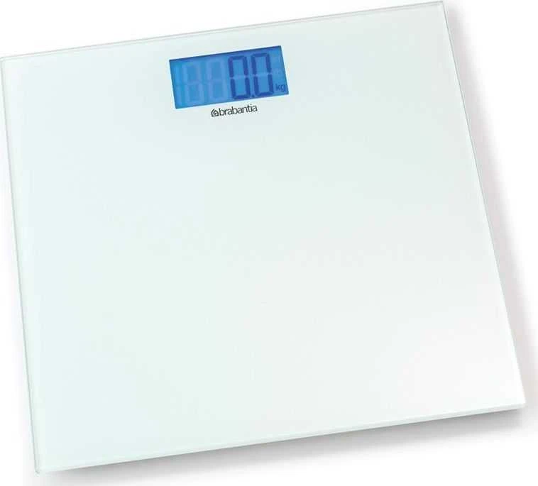 Virtuvinės svarstyklės Elektroninės svarstyklės vonios 180 kg balta BRABANTIA