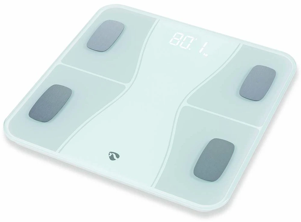 Vonios svarstyklės Nedis Vonios svarstyklės Nedis SmartLife BTHPS11WT Bluetooth balta