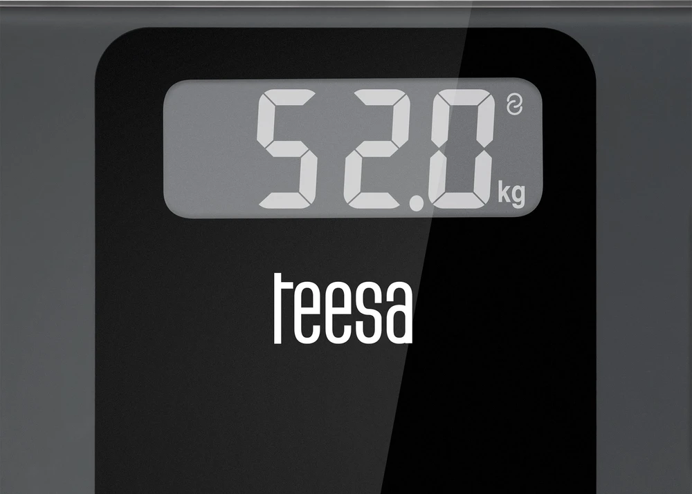 Virtuvinės svarstyklės Teesa Vonios svarstyklės su kūno sudėties analize Body Analyzer
