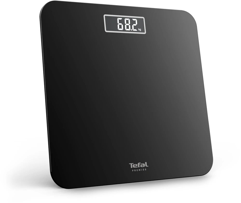 Svarstyklės TEFAL | Premiss PP1800V0 | Bathroom Scale | Maximum weight (capacity) 160 | Accuracy 100 g | Juodas