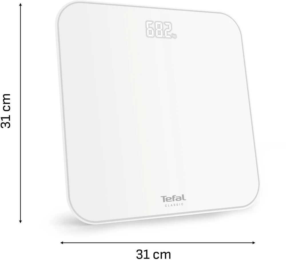 Vonios svarstyklės, Tefal baltos