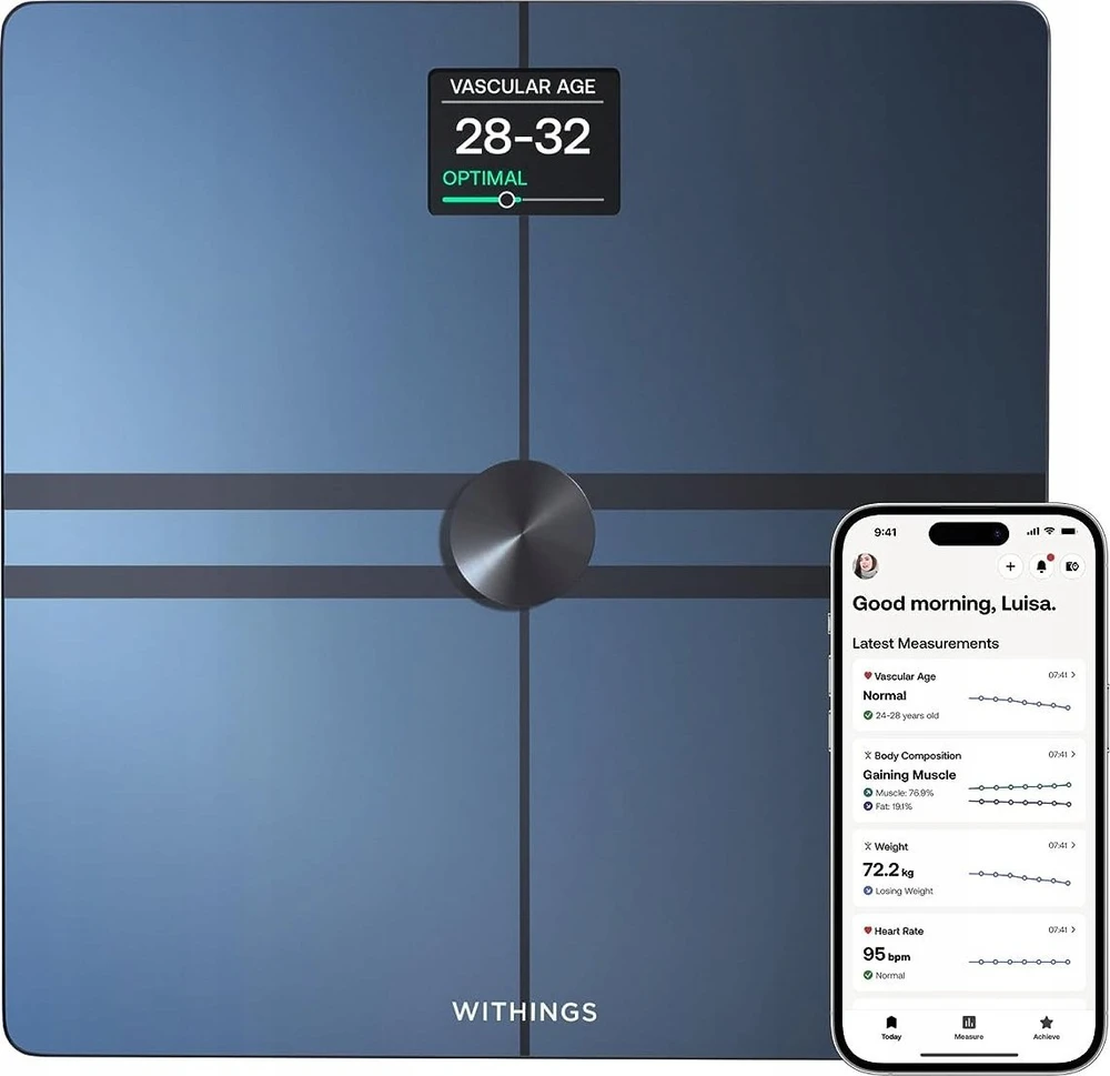 Withings Body Smart svarstyklės - Juodos