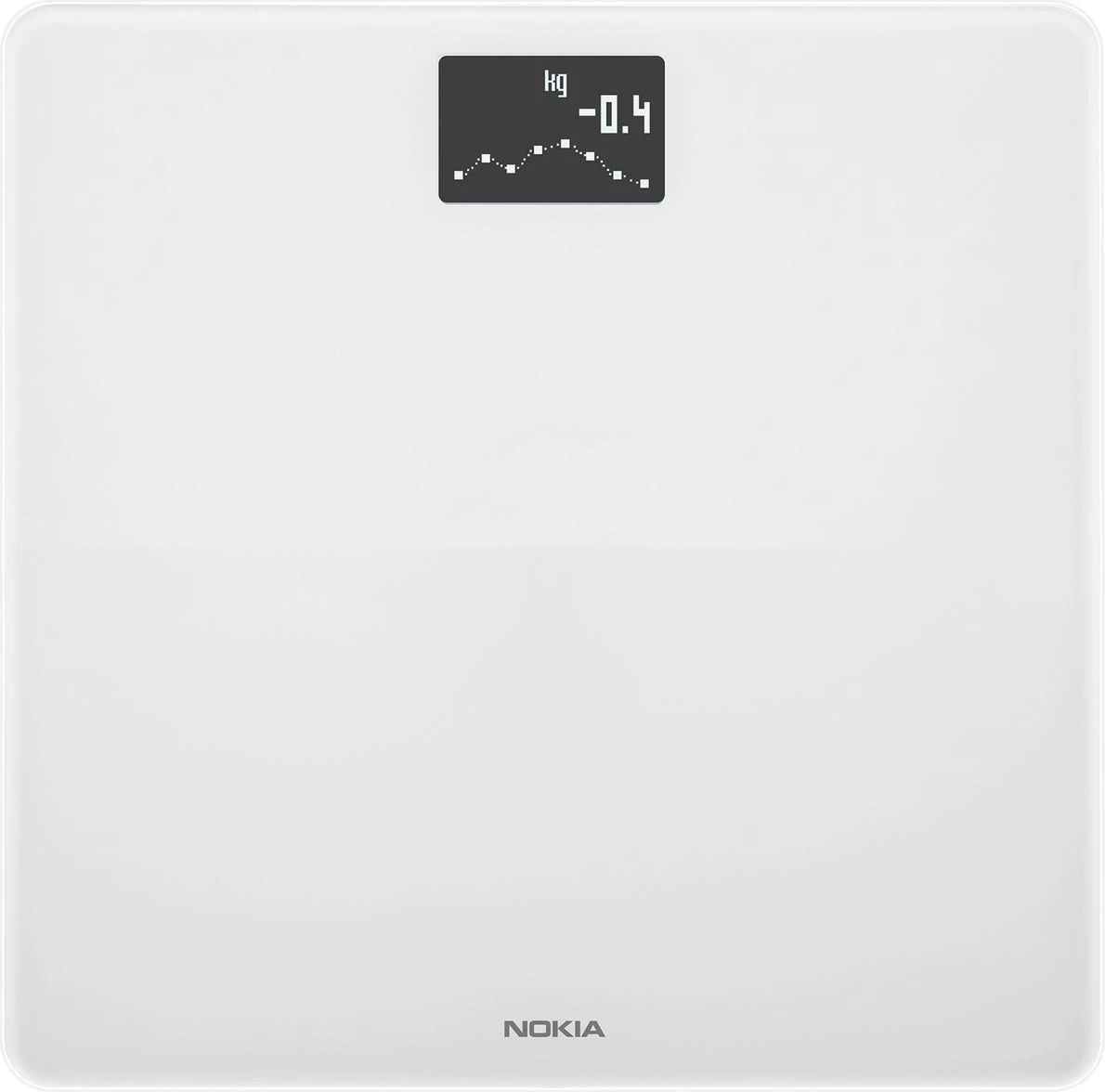 Withings Body išmaniosios svarstyklės, baltos spalvos (WBS06-White-All-Inter)
