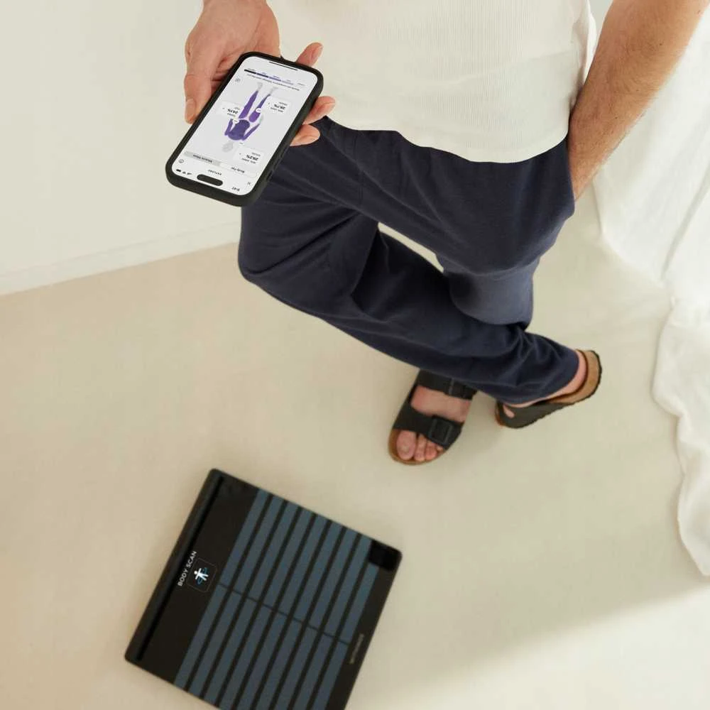Išmaniosios vonios svarstyklės Withings Body Scan, Baltos
