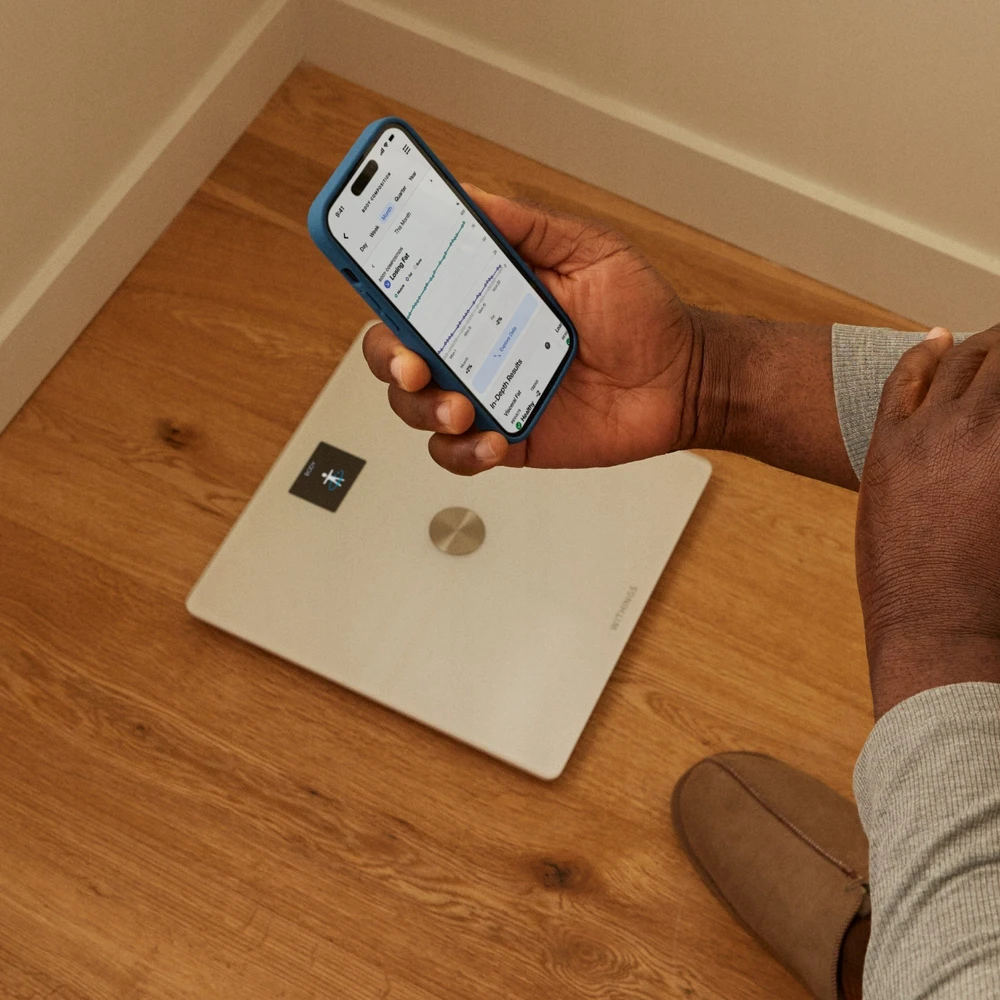 Withings Svarstyklės Body Comp - Baltos spalvos