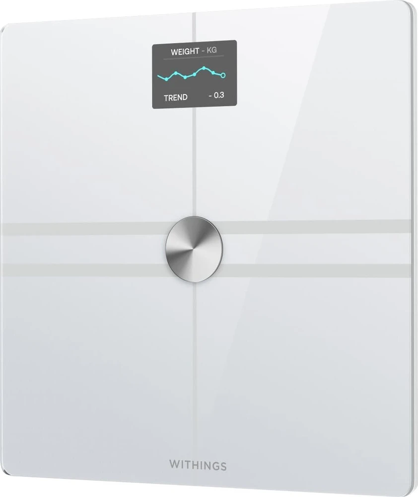 Withings Svarstyklės Body Comp - Baltos spalvos