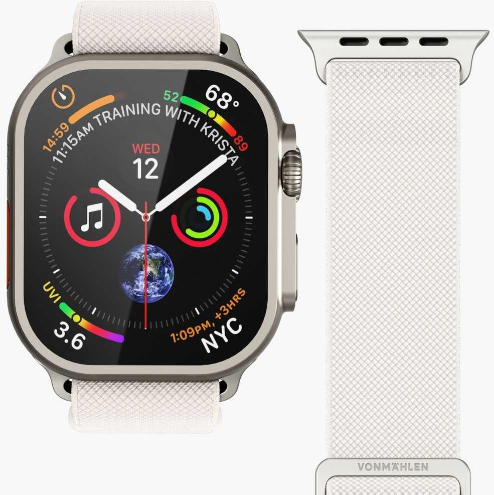 Vonmählen Classic Nylon Loop 44, 45, 46, 49mm One Size, Kreminis