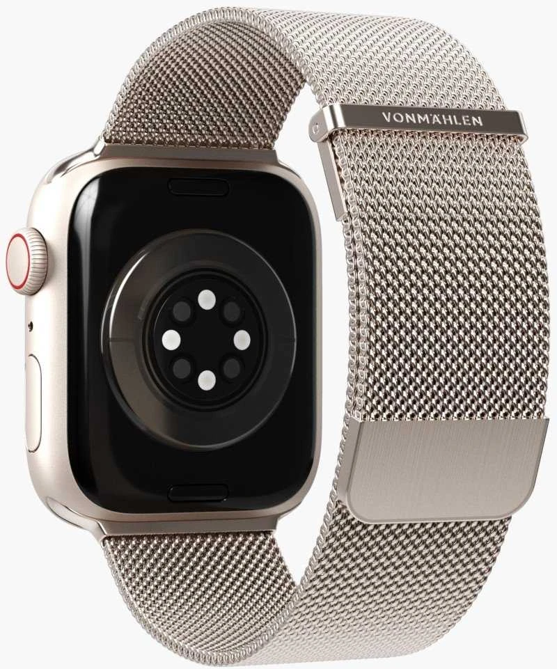 Vonmählen Milanese Loop 2 42 | 44 | 45 | 49mm vieno dydžio - Šampanės spalvos