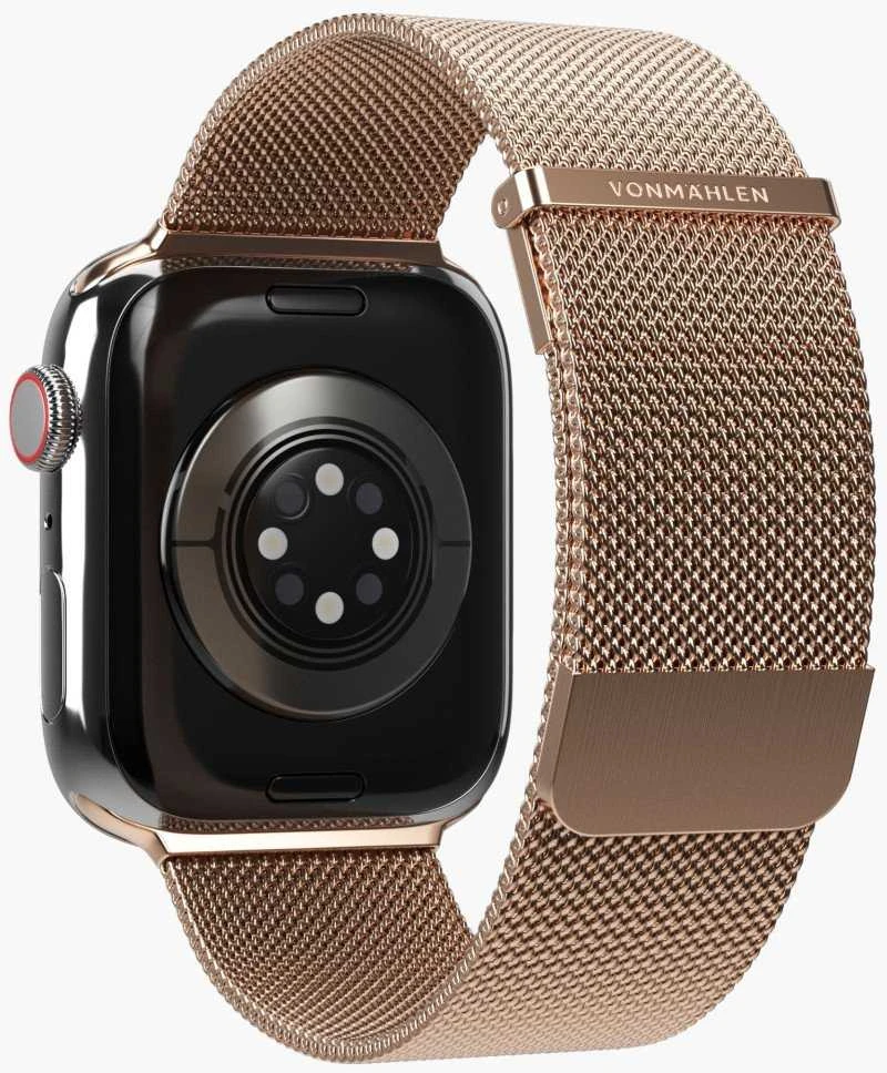 Vonmählen Milanese Loop 2 do Apple Watch 38 | 40 | 41mm One Size - Rožinė złoto (AWS00127)