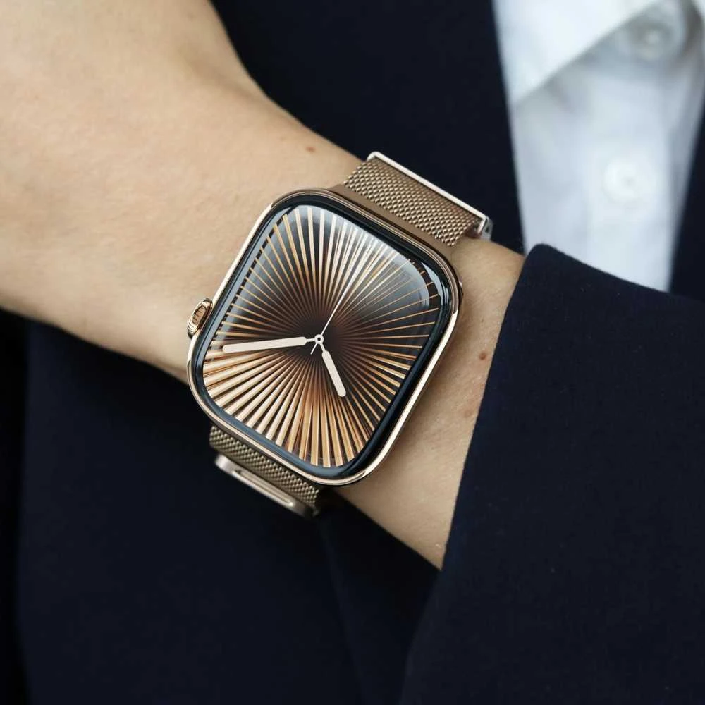 „Vonmählen Milanese Loop 2“ 38 | 40 | 41 mm vieno dydžio – „Sunset Gold“