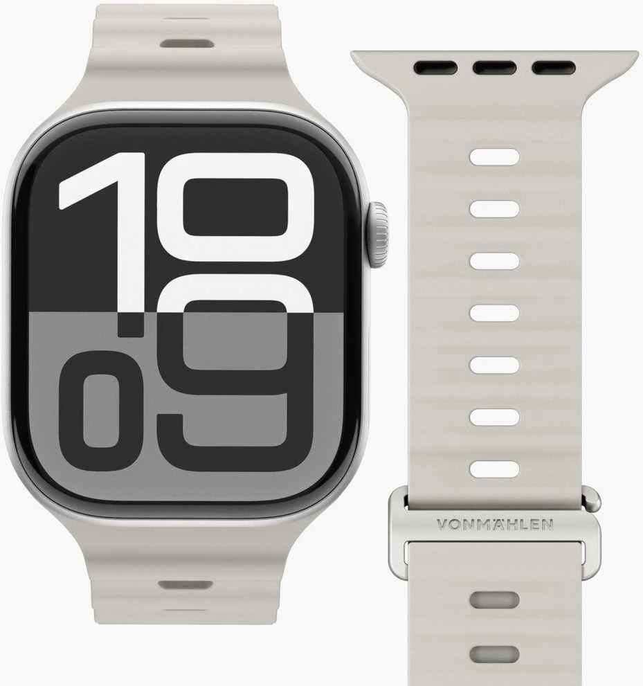 Vonmählen Wave Band 2 do Apple Watch 42 | 44 | 45 | 49mm One Size - Kreminė (AWS00120)