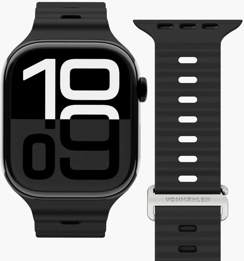 Vonmählen Wave Band 2 do Apple Watch 42 | 44 | 45 | 49mm One Size - Juodas (AWS00116)